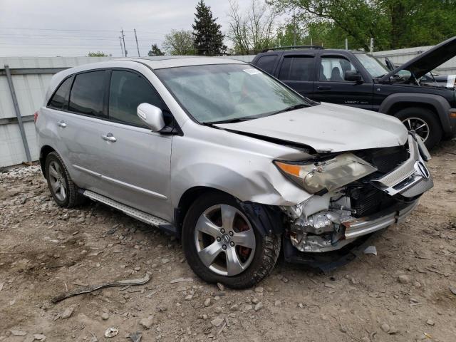 2HNYD28517H509159 - 2007 ACURA MDX SPORT SILVER photo 4