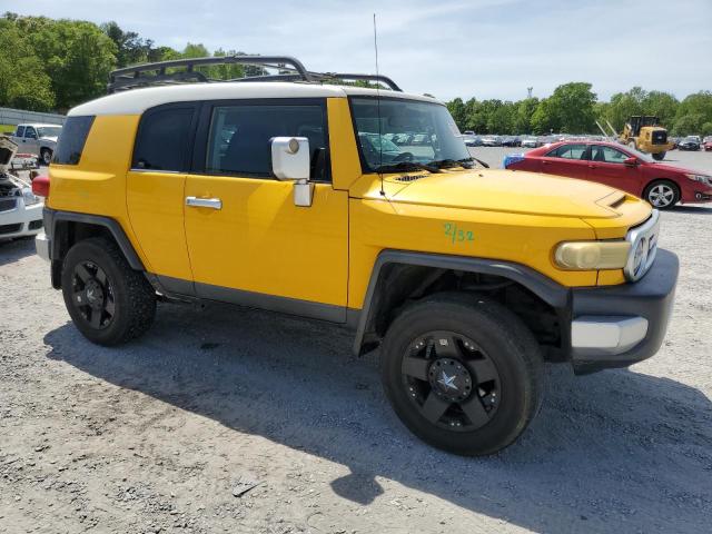 JTEZU11F970014599 - 2007 TOYOTA FJ CRUISER YELLOW photo 4