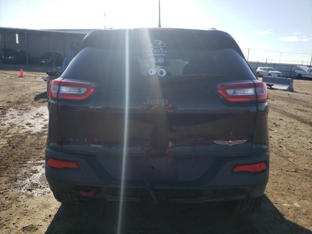 1C4PJMBB0EW180019 - 2014 JEEP CHEROKEE TRAILHAWK შავი ფოტო 6