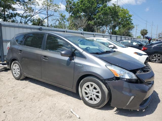 JTDZN3EU2D3195500 - 2013 TOYOTA PRIUS V GRAY photo 4