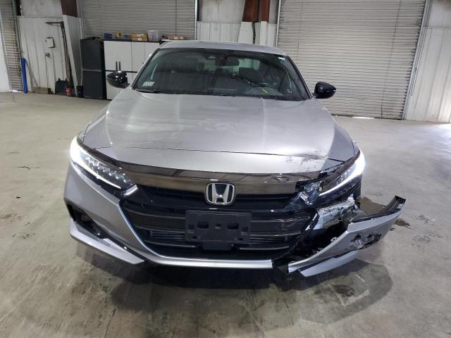 1HGCV1F32MA120115 - 2021 HONDA ACCORD SPORT SILVER photo 5