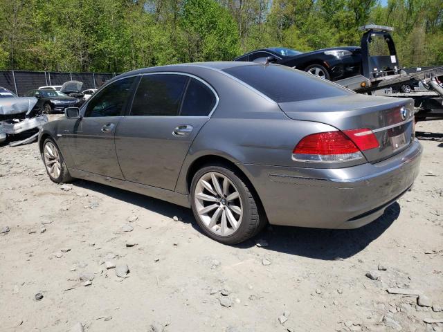 WBAHN83557DT68006 - 2007 BMW 750 SILVER photo 2