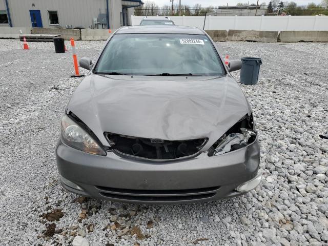 4T1BE32K83U721718 - 2003 TOYOTA CAMRY LE GRAY photo 5