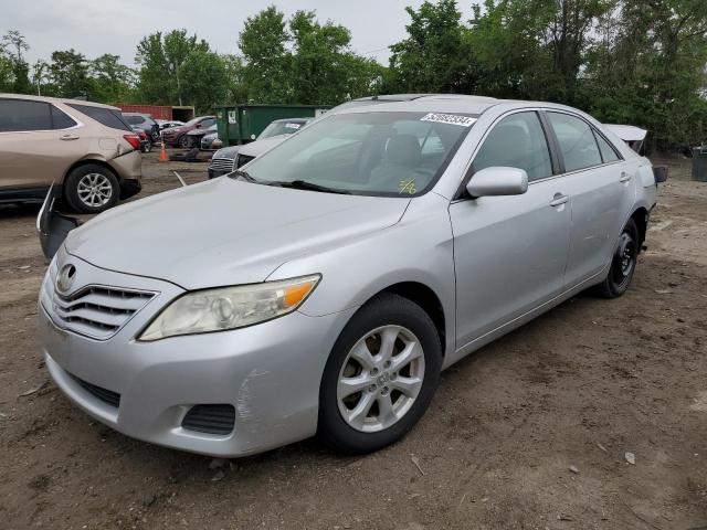 4T1BF3EK4BU615967 - 2011 TOYOTA CAMRY BASE SILVER photo 1