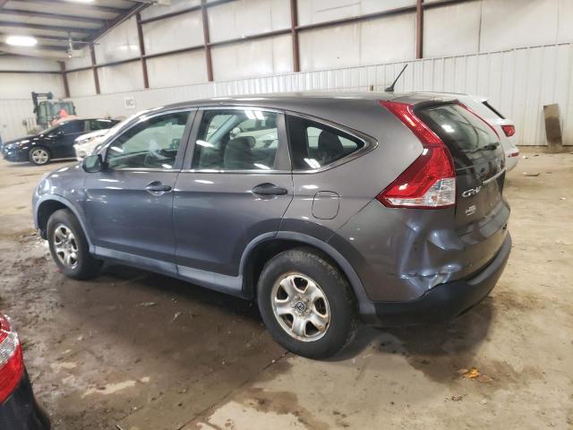 2HKRM4H38DH670972 - 2013 HONDA CR-V LX GRAY photo 2