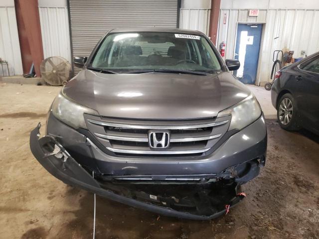 2HKRM4H38DH670972 - 2013 HONDA CR-V LX GRAY photo 5