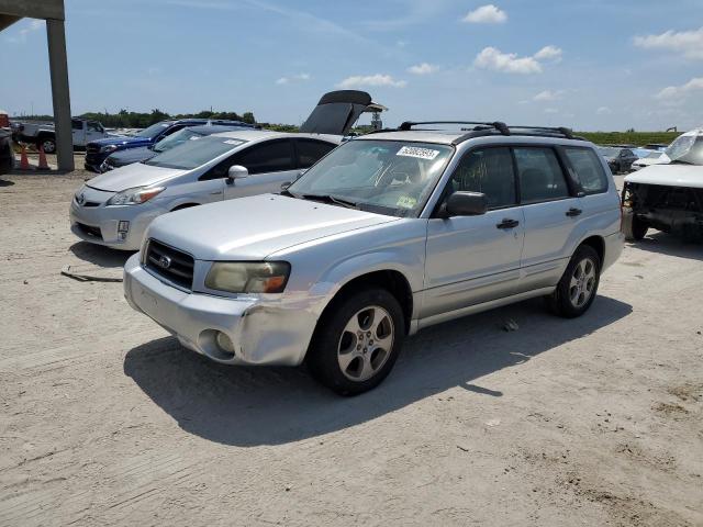 JF1SG656X3H732765 - 2003 SUBARU FORESTER 2.5XS ვერცხლისფერი ფოტო 1