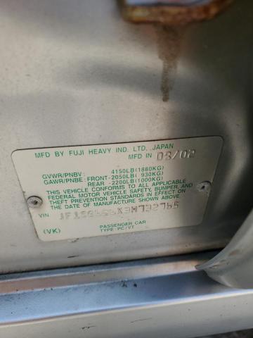 JF1SG656X3H732765 - 2003 SUBARU FORESTER 2.5XS ვერცხლისფერი ფოტო 13