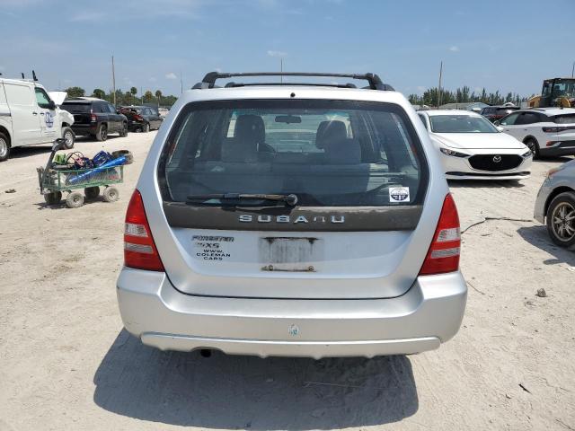 JF1SG656X3H732765 - 2003 SUBARU FORESTER 2.5XS ვერცხლისფერი ფოტო 6