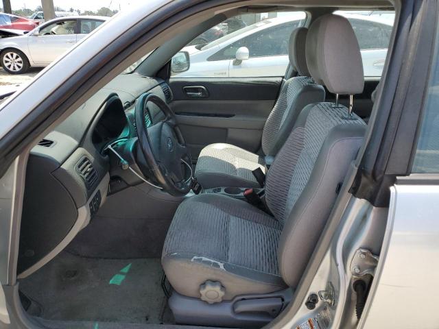 JF1SG656X3H732765 - 2003 SUBARU FORESTER 2.5XS ვერცხლისფერი ფოტო 7