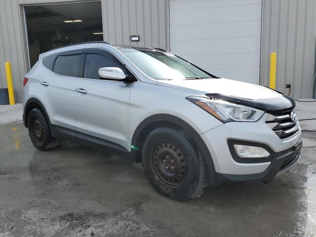 5XYZUDLA0GG367329 - 2016 HYUNDAI SANTA FE S SILVER photo 4