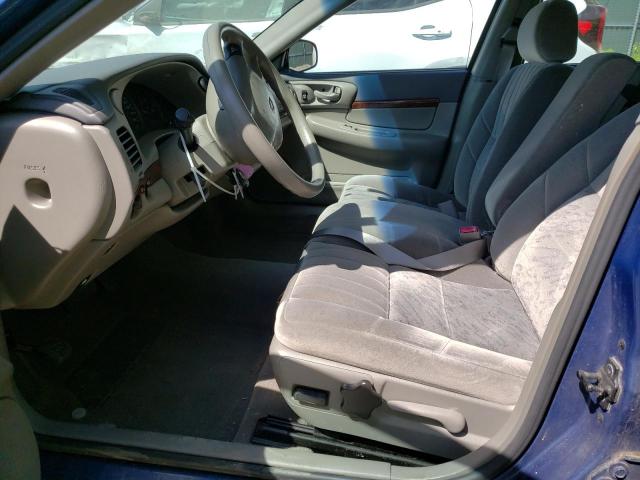 2G1WF52E239229300 - 2003 CHEVROLET IMPALA BLUE photo 7