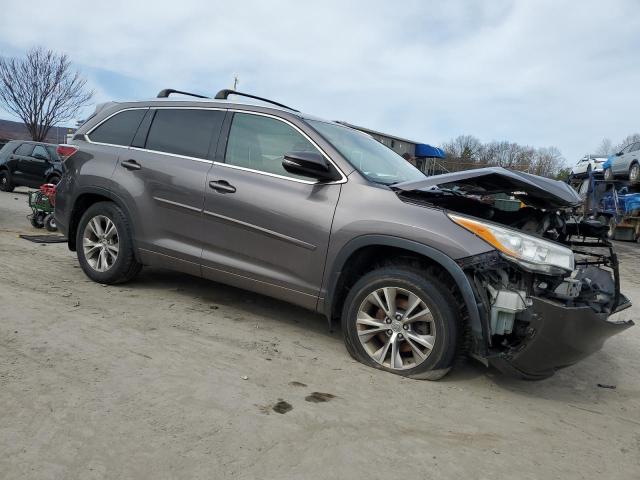 5TDJKRFH7ES062063 - 2014 TOYOTA HIGHLANDER XLE Boz foto 4