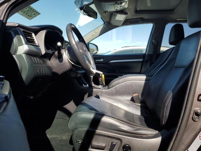 5TDJKRFH7ES062063 - 2014 TOYOTA HIGHLANDER XLE Boz foto 7