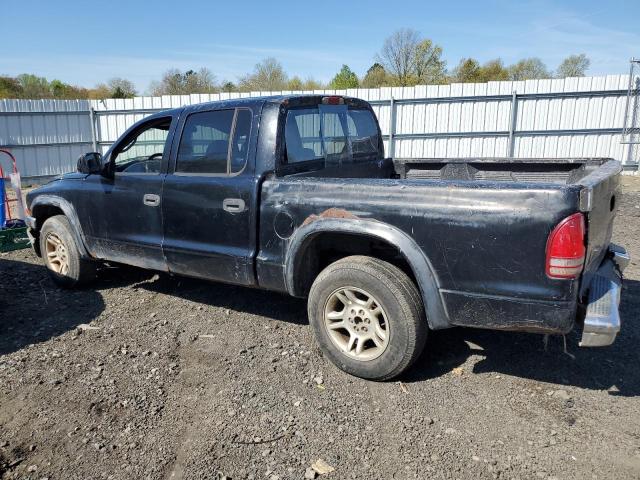 1D7HL48N64S790597 - 2004 DODGE DAKOTA QUAD SLT CHARCOAL photo 2