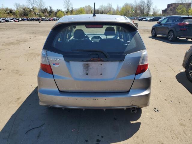 JHMGE88499S010287 - 2009 HONDA FIT SPORT SILVER photo 6