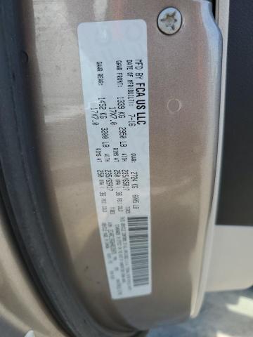 2C4RC1BG8HR535075 - 2017 CHRYSLER PACIFICA TOURING L TAN photo 13