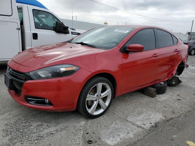 1C3CDFEB6FD212812 - 2015 DODGE DART GT RED photo 1