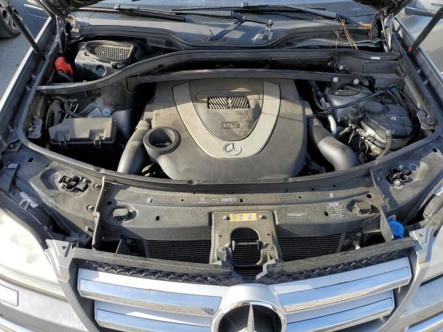 4JGBF7BE2CA786175 - 2012 MERCEDES-BENZ GL 450 4MATIC SILVER photo 11