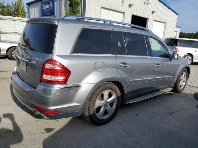 4JGBF7BE2CA786175 - 2012 MERCEDES-BENZ GL 450 4MATIC SILVER photo 3