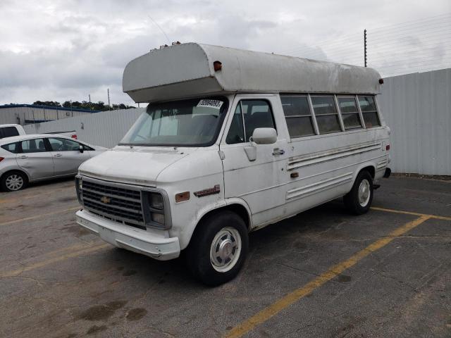 2GDGG35J7L4511799 - 1990 GMC RALLY WAGO G3500 WHITE photo 1