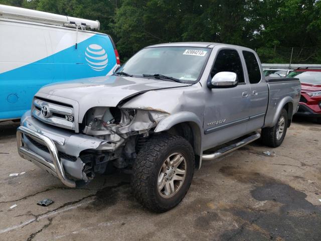 5TBRT34113S359886 - 2003 TOYOTA TUNDRA ACCESS CAB SR5 SILVER photo 1