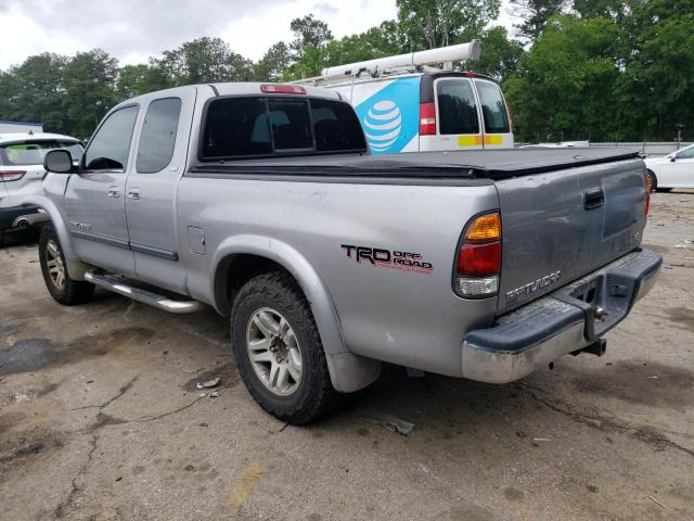 5TBRT34113S359886 - 2003 TOYOTA TUNDRA ACCESS CAB SR5 SILVER photo 2