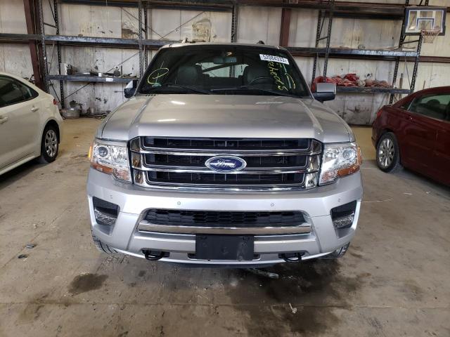 1FMJK2AT4HEA35072 - 2017 FORD EXPEDITION EL LIMITED SILVER photo 5