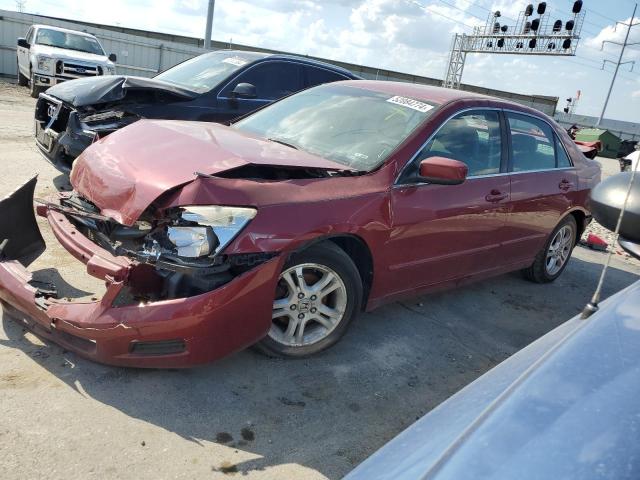 1HGCM56317A010431 - 2007 HONDA ACCORD SE MAROON photo 1