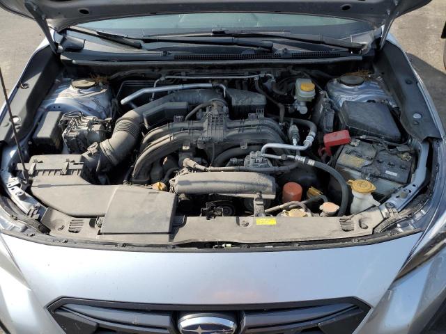 JF2GTHSC2MH237934 - 2021 SUBARU CROSSTREK SPORT SILVER photo 12