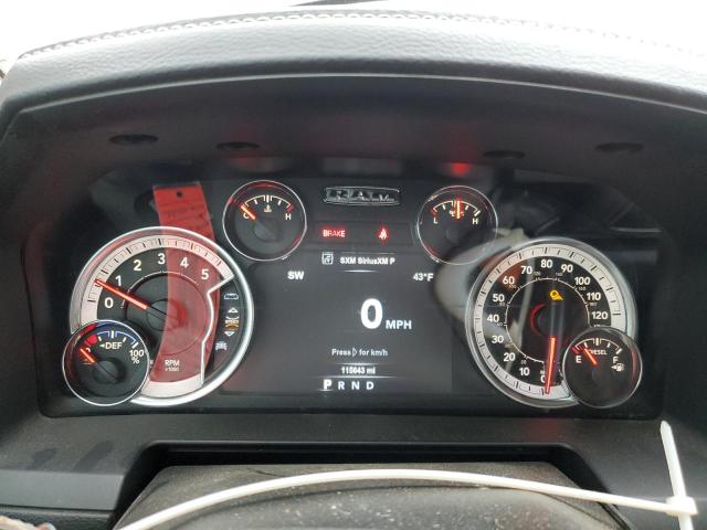 3C6UR5NL9JG309476 - 2018 RAM 2500 LARAMIE Czarny zdjęcie 9