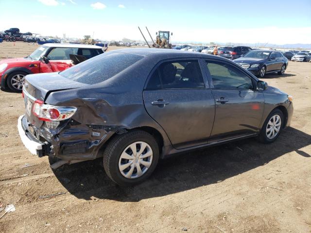 JTDBU4EE5DJ119333 - 2013 TOYOTA COROLLA BASE GRAY photo 3