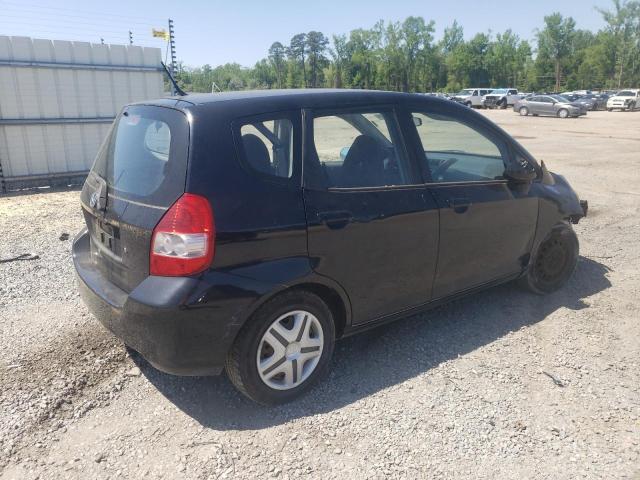 JHMGD37408S060095 - 2008 HONDA FIT BLACK photo 3