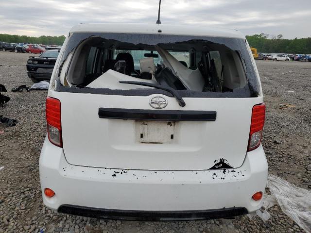 JTLZE4FE2FJ068570 - 2015 TOYOTA SCION XB WHITE photo 6