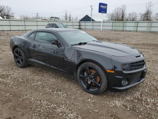 2G1FS1EWXB9158869 - 2011 CHEVROLET CAMARO SS BLACK photo 4