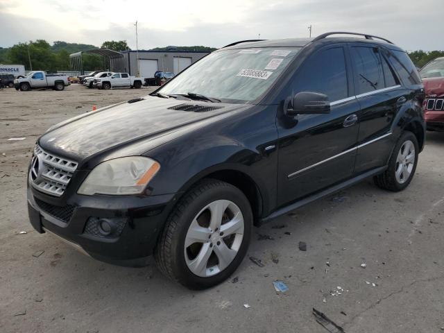 4JGBB2FB4BA642270 - 2011 MERCEDES-BENZ ML 350 BLUETEC BLACK photo 1