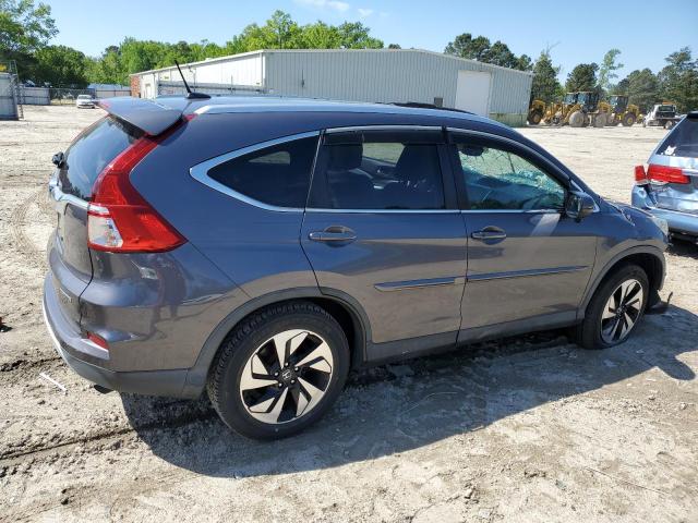 5J6RM3H97GL000080 - 2016 HONDA CR-V TOURING GRAY photo 3