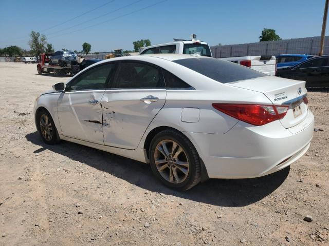 5NPEC4AC8DH610279 - 2013 HYUNDAI SONATA SE WHITE photo 2