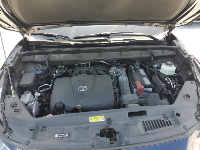 5TDGZRAH4NS102001 - 2022 TOYOTA HIGHLANDER XLE 蓝色 照片 12