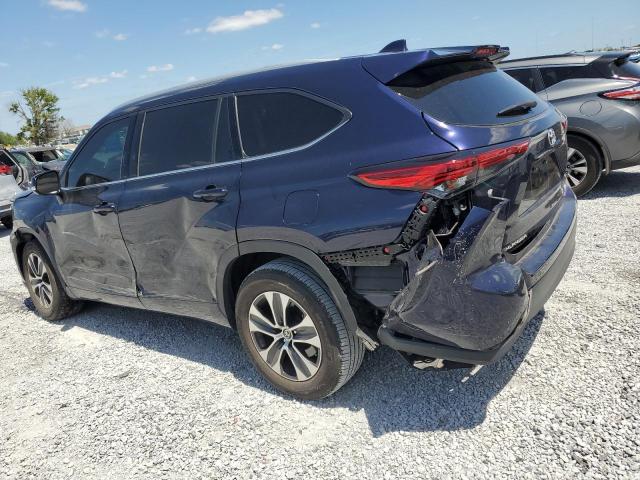 5TDGZRAH4NS102001 - 2022 TOYOTA HIGHLANDER XLE 蓝色 照片 2