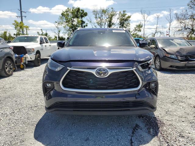 5TDGZRAH4NS102001 - 2022 TOYOTA HIGHLANDER XLE 蓝色 照片 5