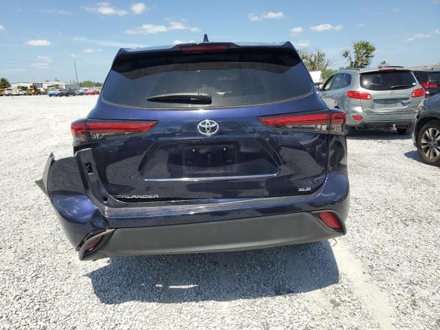 5TDGZRAH4NS102001 - 2022 TOYOTA HIGHLANDER XLE 蓝色 照片 6