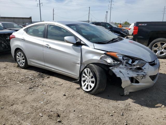 5NPDH4AE2DH156500 - 2013 HYUNDAI ELANTRA GLS SILVER photo 4