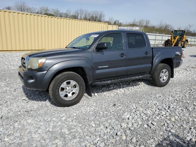3TMJU62N19M074879 - 2009 TOYOTA TACOMA DOUBLE CAB PRERUNNER GRAY photo 1