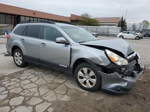 4S4BRCKC5A3385400 - 2010 SUBARU OUTBACK 2.5I LIMITED SILVER photo 4