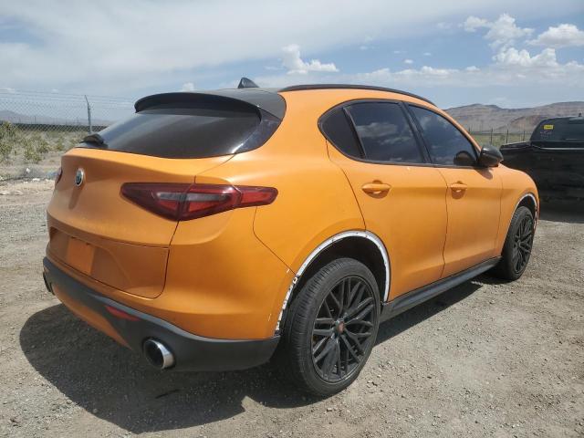 ZASFAKBN4J7B73760 - 2018 ALFA ROMEO STELVIO TI ORANGE photo 3