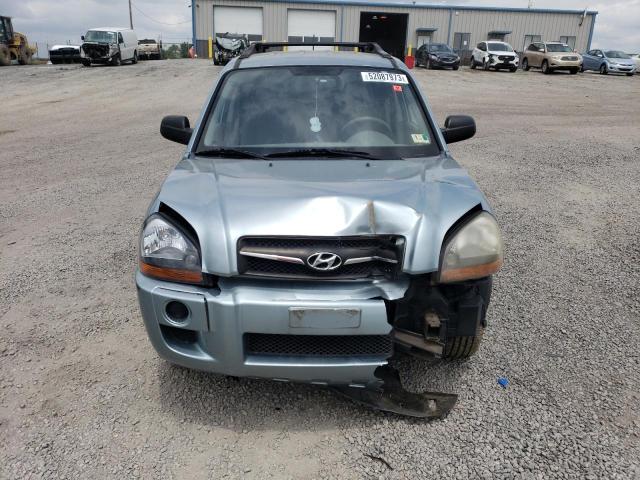 KM8JM12B29U952898 - 2009 HYUNDAI TUCSON GLS TEAL photo 5