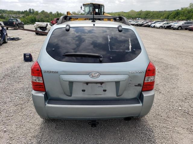 KM8JM12B29U952898 - 2009 HYUNDAI TUCSON GLS TEAL photo 6