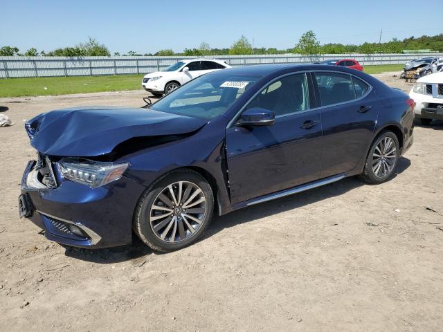 19UUB2F76JA013215 - 2018 ACURA TLX ADVANCE BLUE photo 1