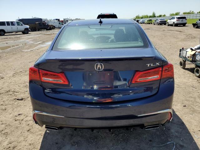 19UUB2F76JA013215 - 2018 ACURA TLX ADVANCE BLUE photo 6
